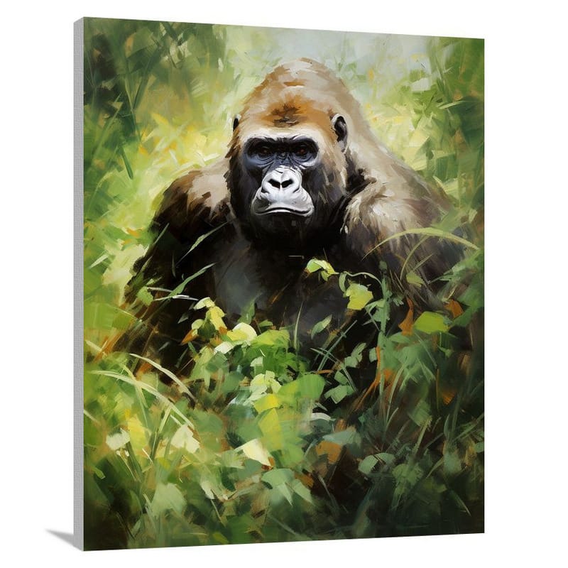 Gorilla's Majesty - Canvas Print