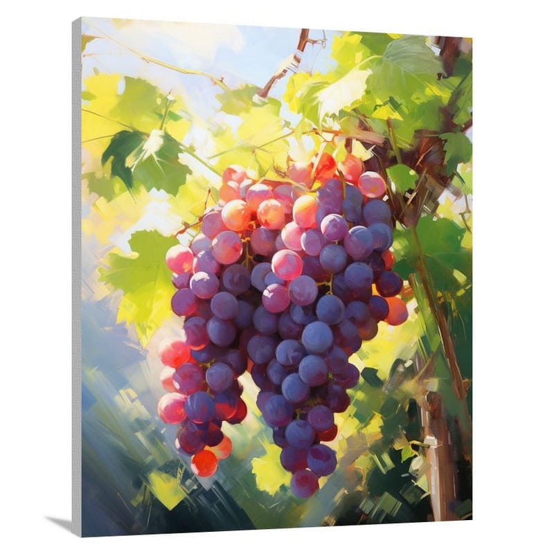 Grape Harvest - Impressionist - Canvas Print
