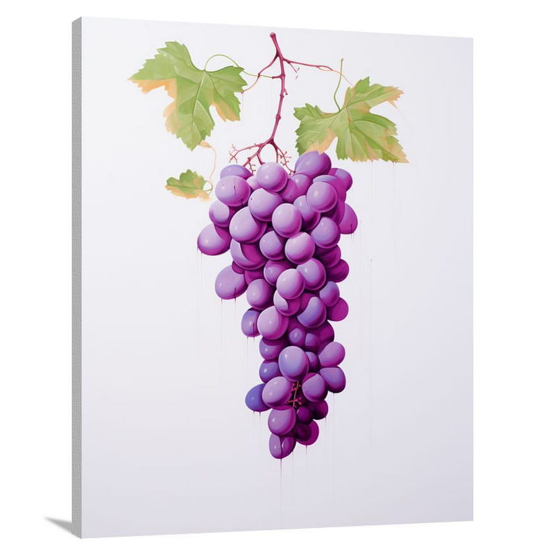 Grape Harvest - Minimalist 2 - Canvas Print
