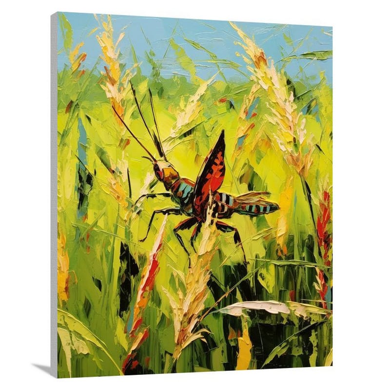 Grasshopper's Dance - Canvas Print