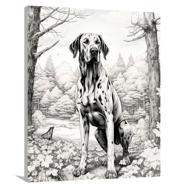 Great Dane Majesty - Canvas Print