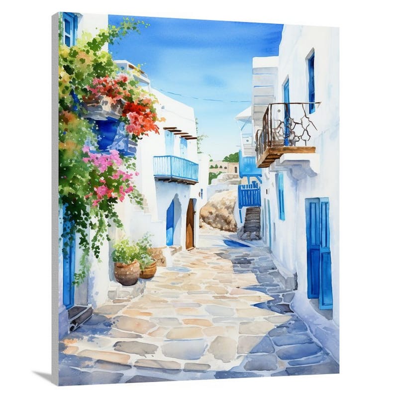 Greece: A Mediterranean Dream - Canvas Print
