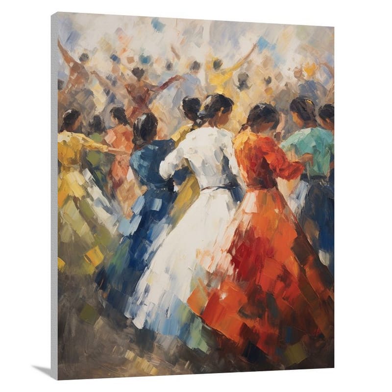 Group Harmony - Impressionist - Canvas Print