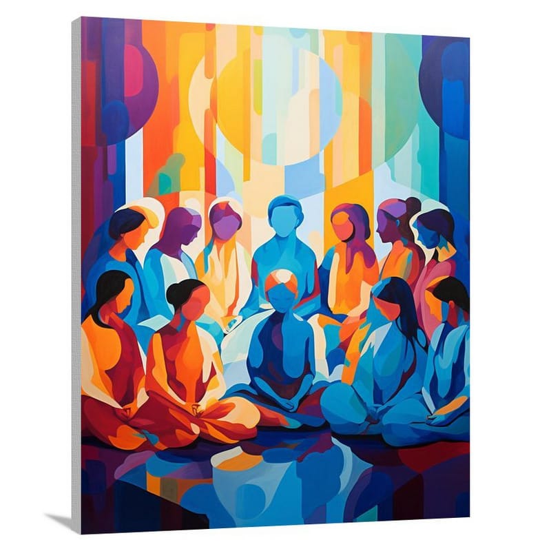 Group Harmony - Pop Art - Canvas Print