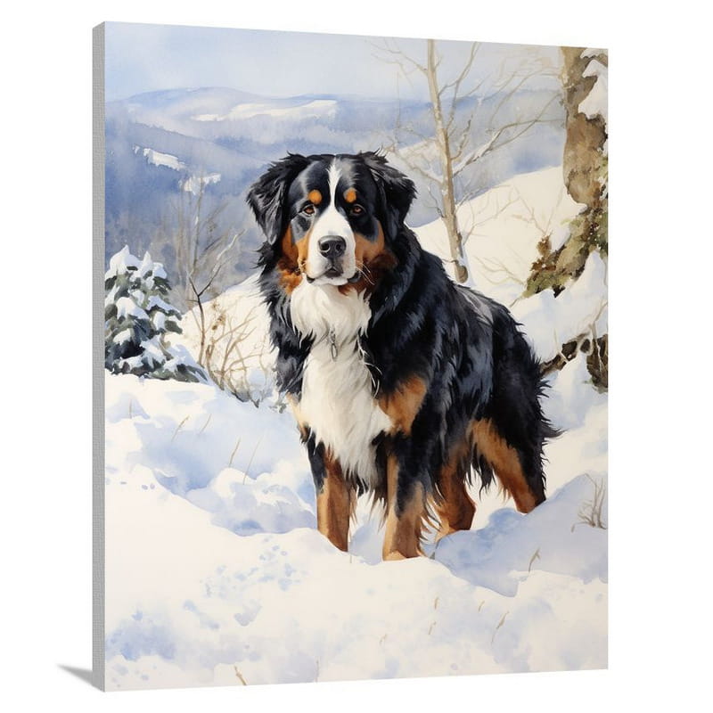 Guardian of the Snow - Canvas Print
