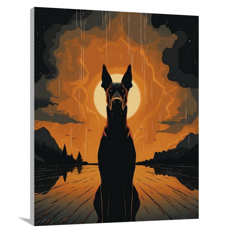 Guardian of the Storm - Canvas Print