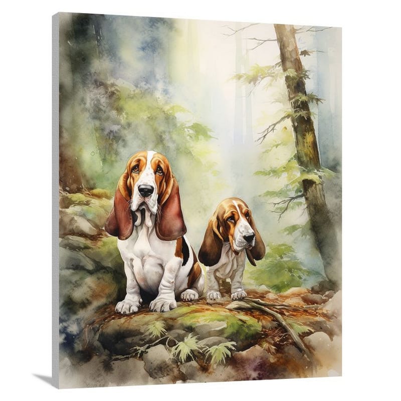 Guardians of the Mystical Forest - Canvas Print