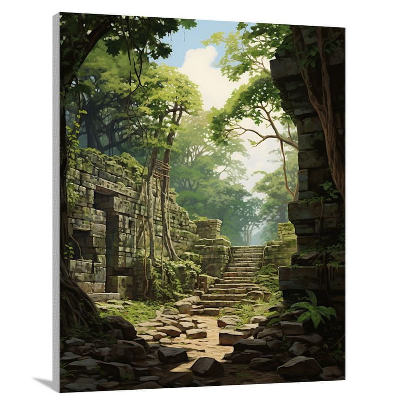 Guatemala's Ancient Whispers - Canvas Print