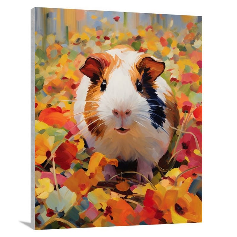 Guinea Pig's Farm Adventure. - Canvas Print