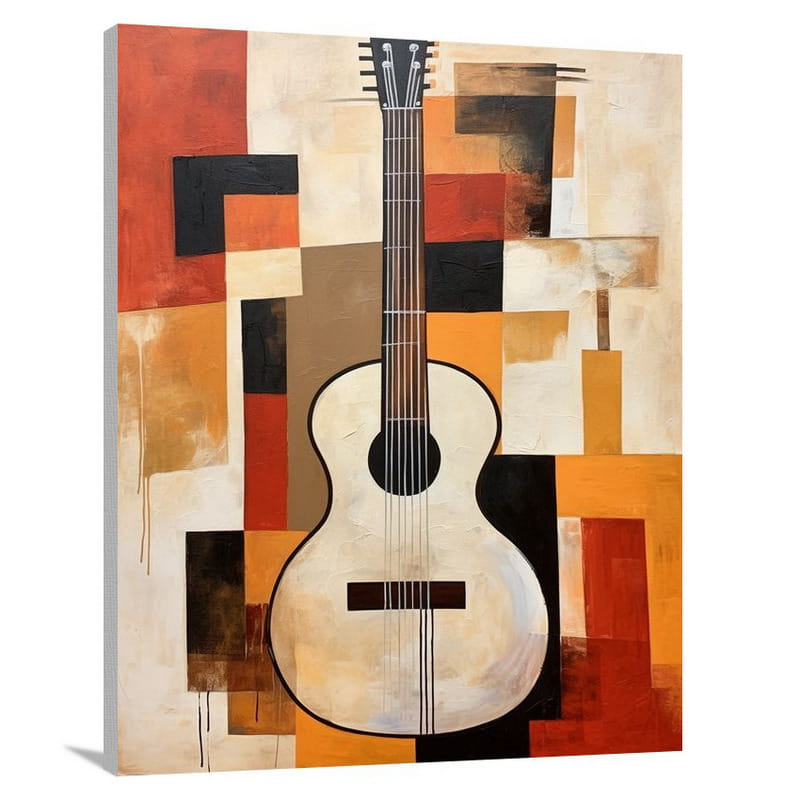 Guitar Harmony - Canvas Print