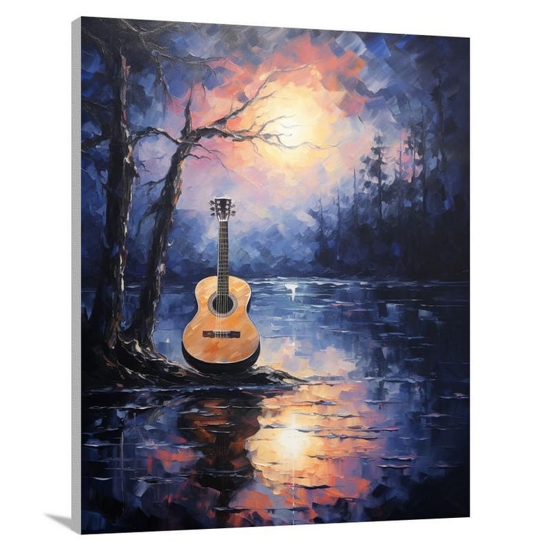 Guitar Serenade - Canvas Print