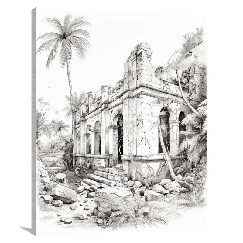 Haitian Whispers - Canvas Print