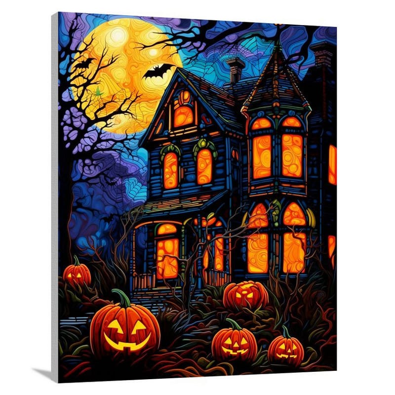 Halloween Haunts - Canvas Print