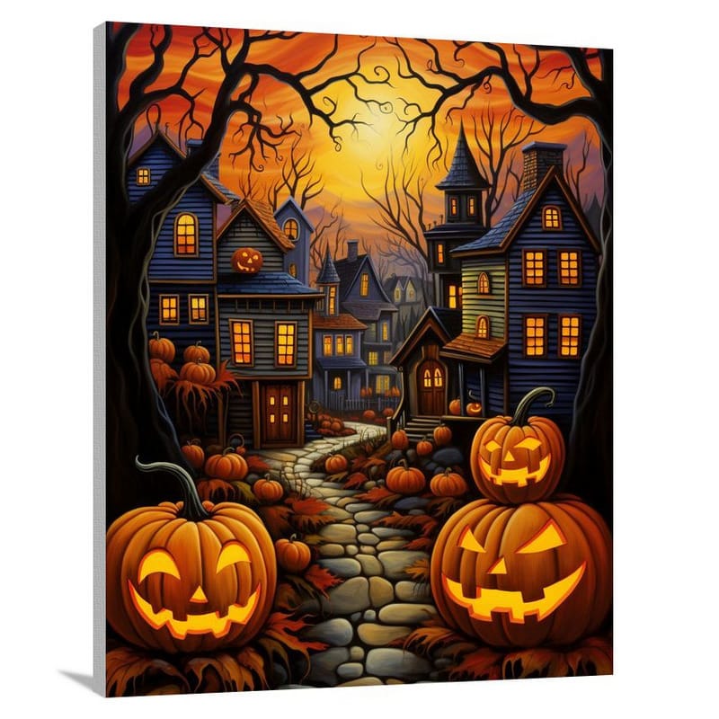 Halloween Haven - Canvas Print