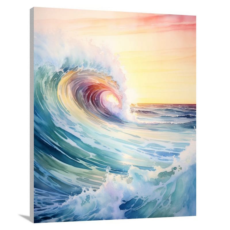 Harmonious Wave - Canvas Print