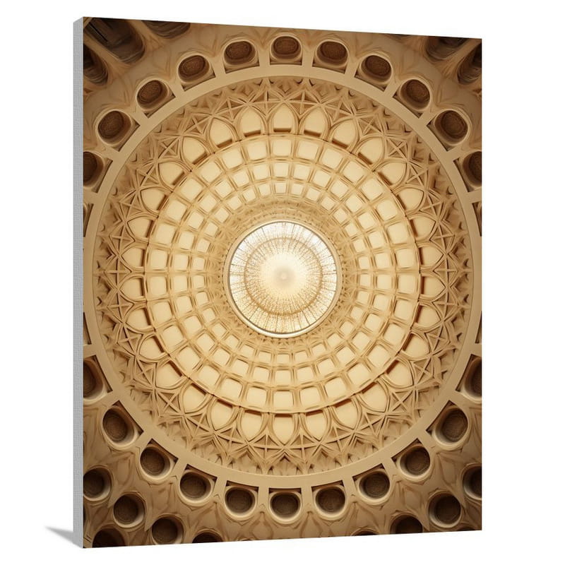 Harmony in Dome - Canvas Print
