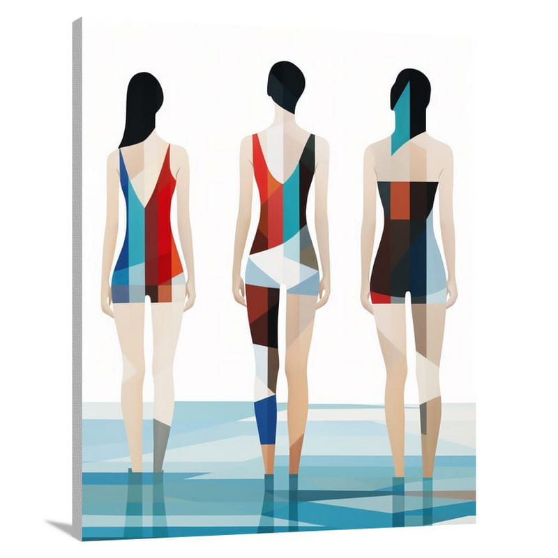 Harmony in Swimsuits - Canvas Print