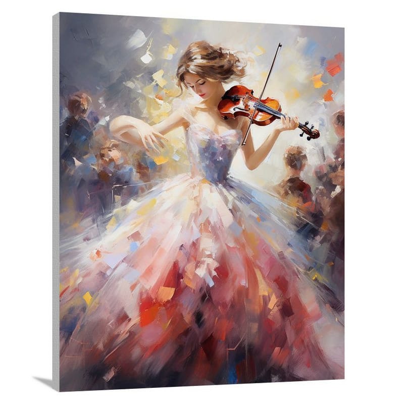 Harmony of Strings: Classical Music - Canvas Print