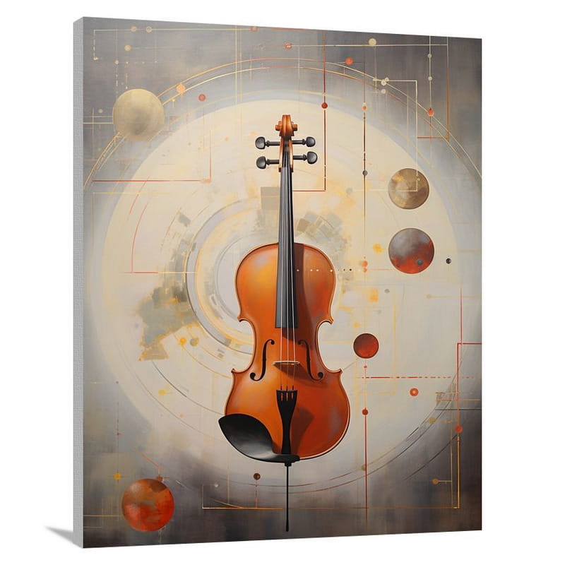 Harmony of the Cosmos: Classical Music - Canvas Print