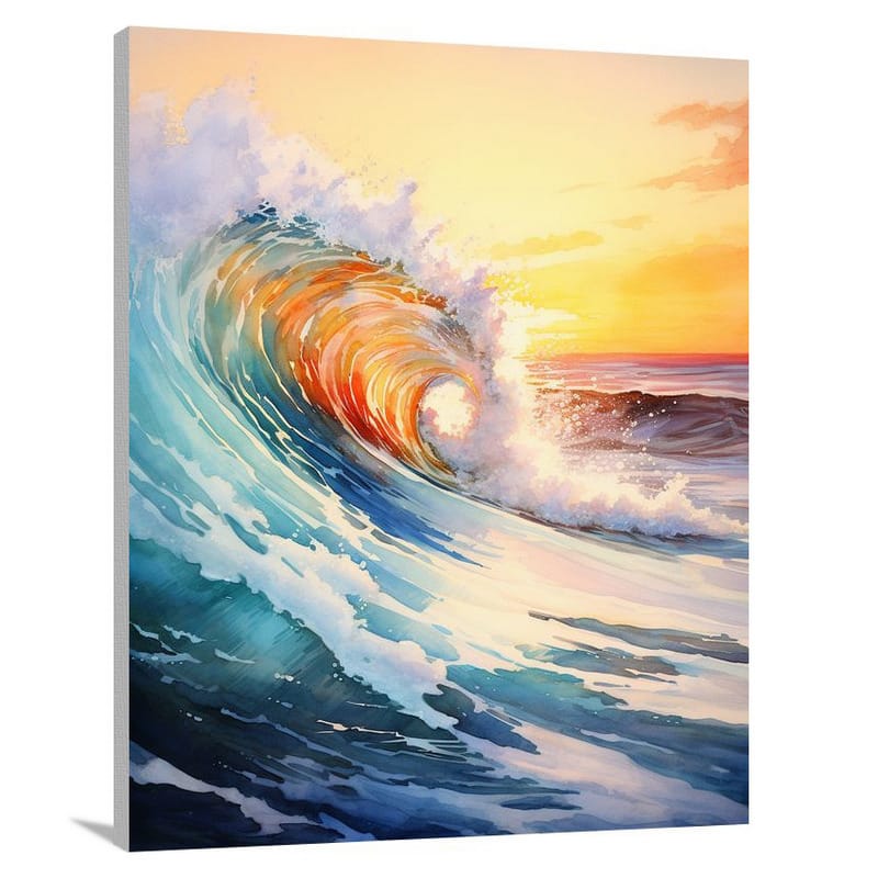Harmony of Waves - Canvas Print