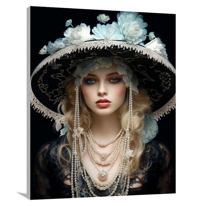 Hat Couture: Fashion's Finest - Pop Art - Canvas Print