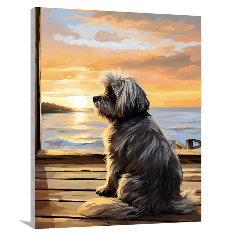 Havanese Sunset - Canvas Print