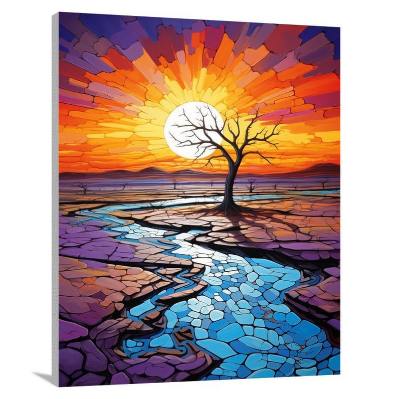 Healing Oasis - Canvas Print