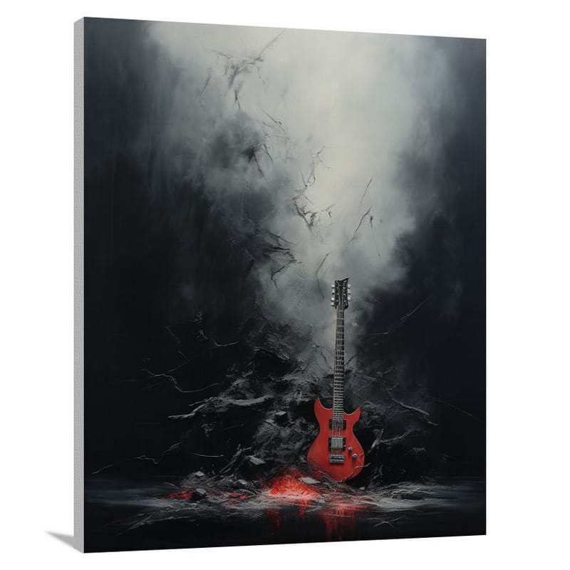 Heavy Metal Melody - Canvas Print