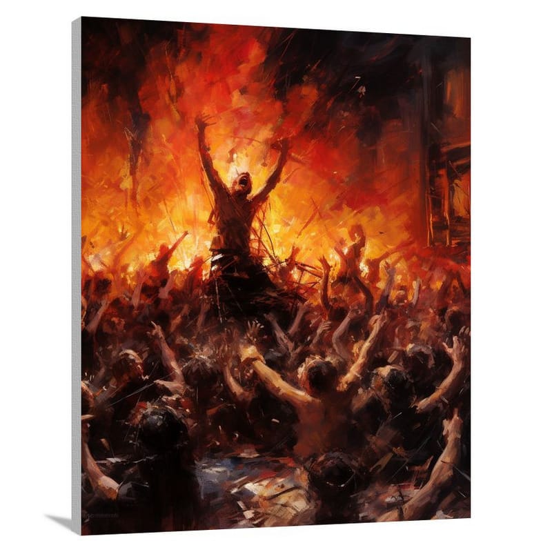 Heavy Metal Symphony - Canvas Print