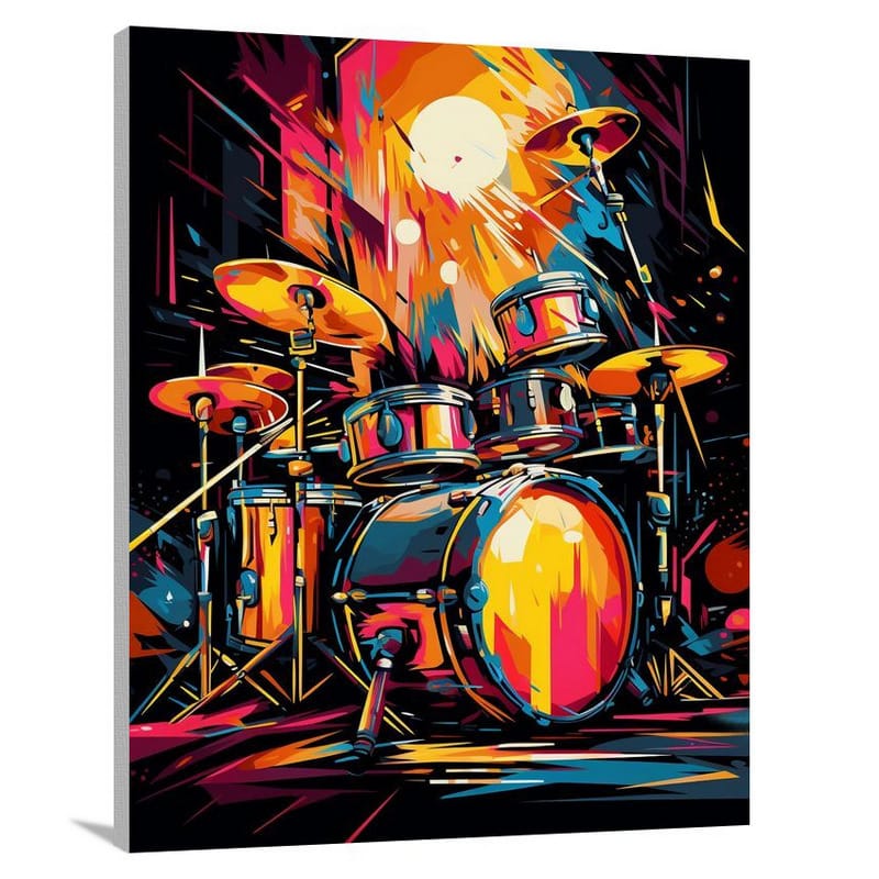 Heavy Metal Symphony - Pop Art - Canvas Print