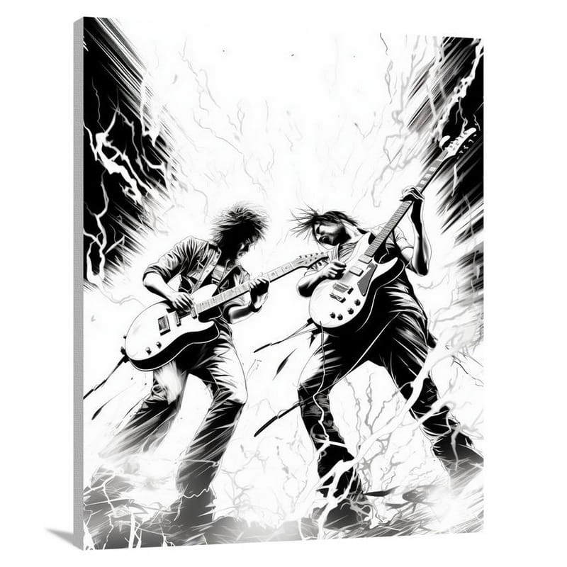 Heavy Metal Thunder - Canvas Print