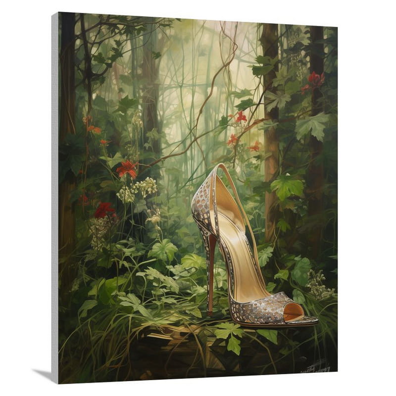 High Heel Enchantment - Contemporary Art - Canvas Print