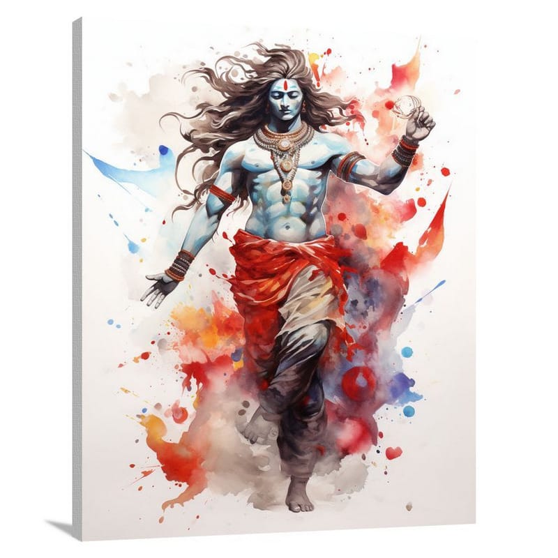 Hinduism's Divine Dance - Canvas Print