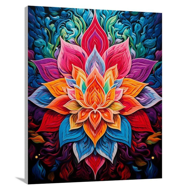 Hinduism's Harmony - Pop Art - Canvas Print