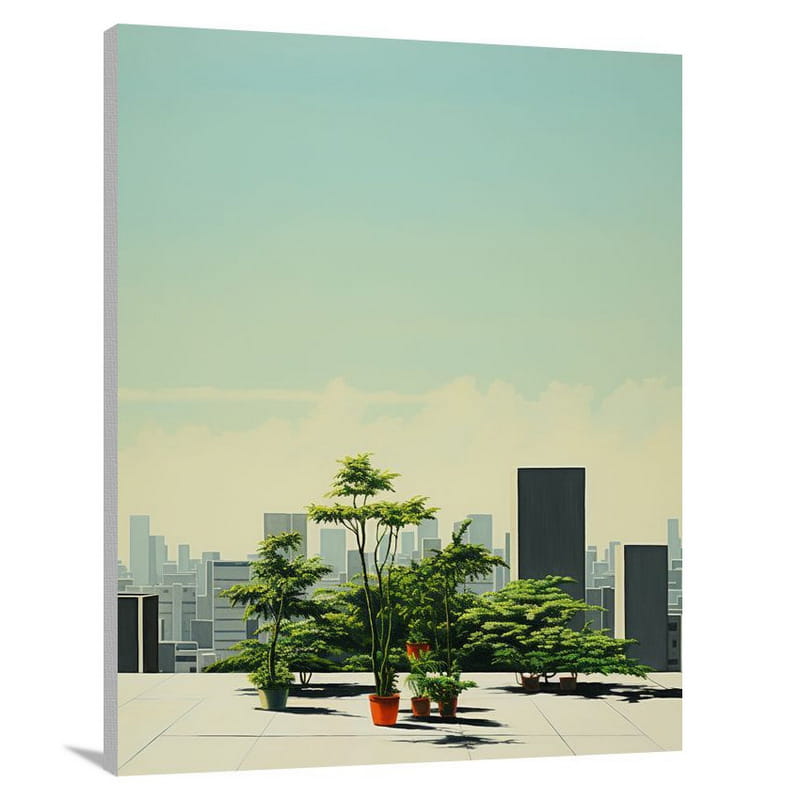 Hong Kong Oasis - Canvas Print