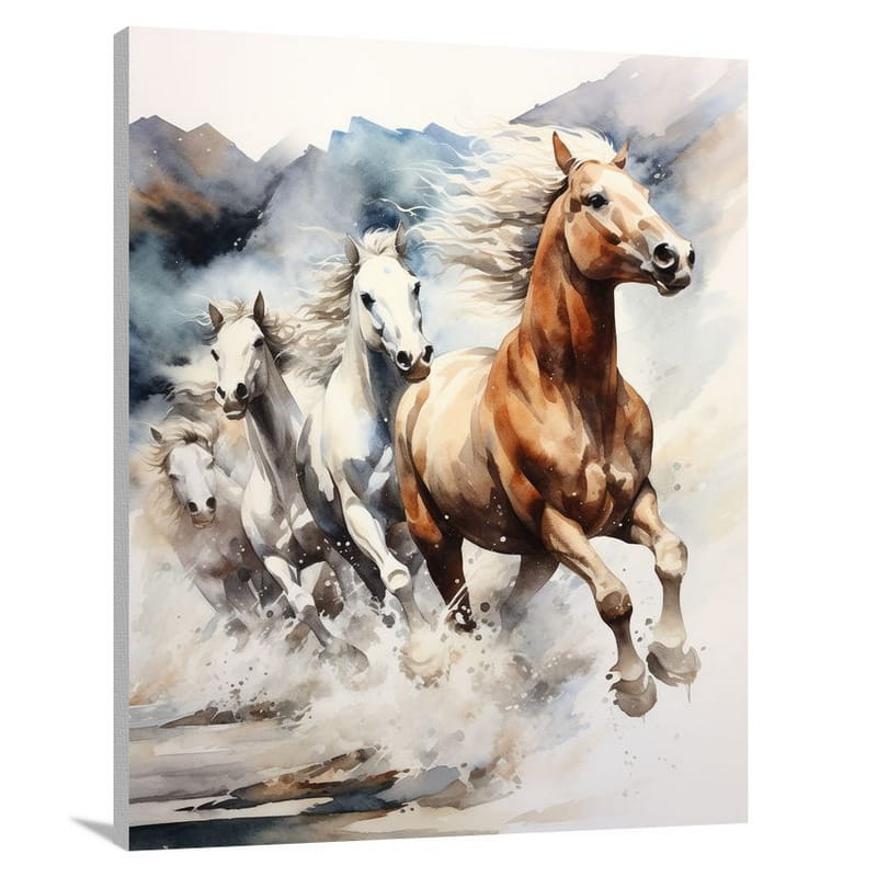 Horse Power - Canvas Print
