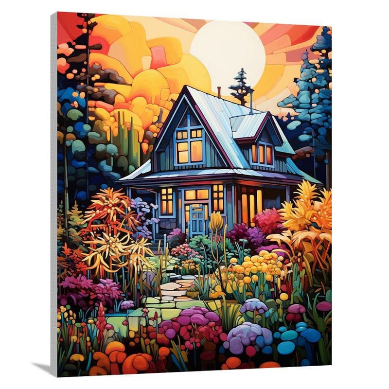 House in Harmony - Canvas Print