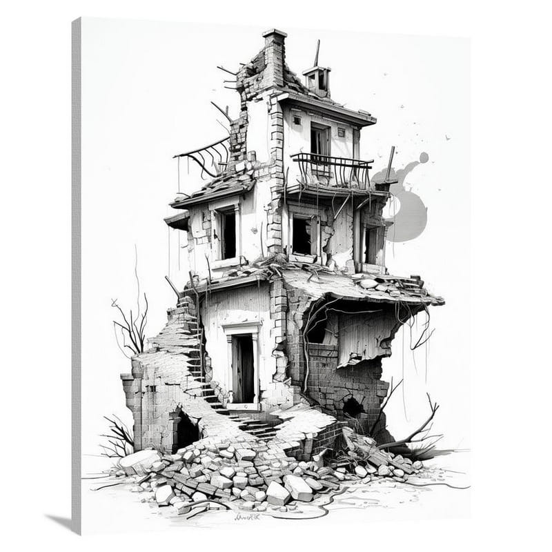 House of Whispers - Canvas Print