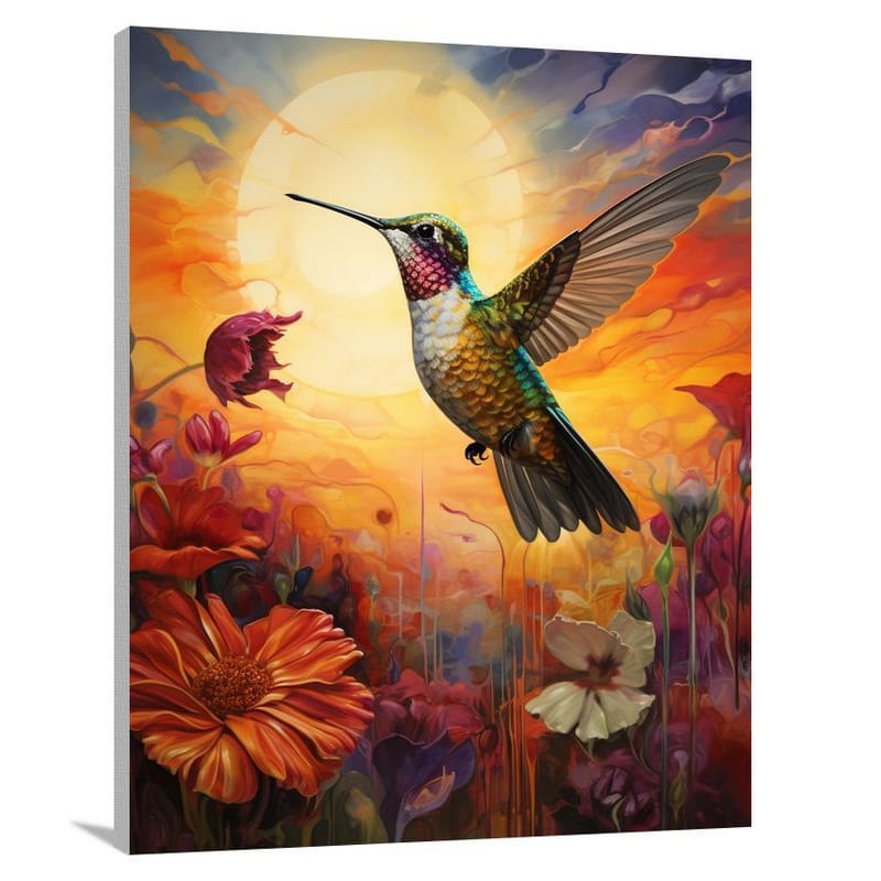 Hummingbird's Delight - Canvas Print