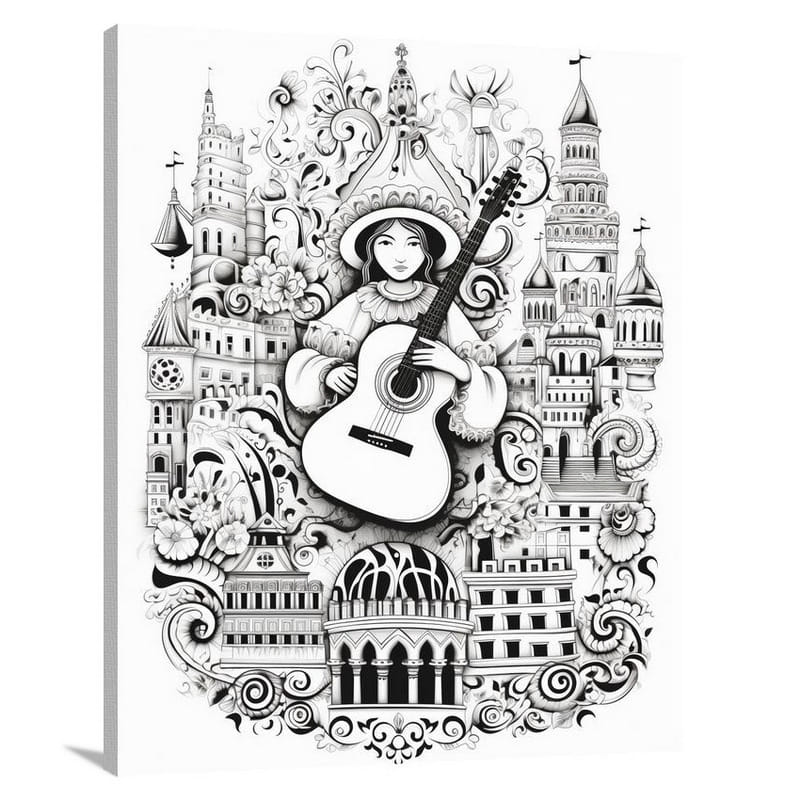 Hungary's Melodic Rhapsody - Canvas Print