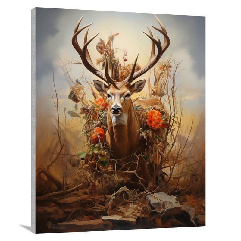 Hunting's Artistic Allure - Canvas Print