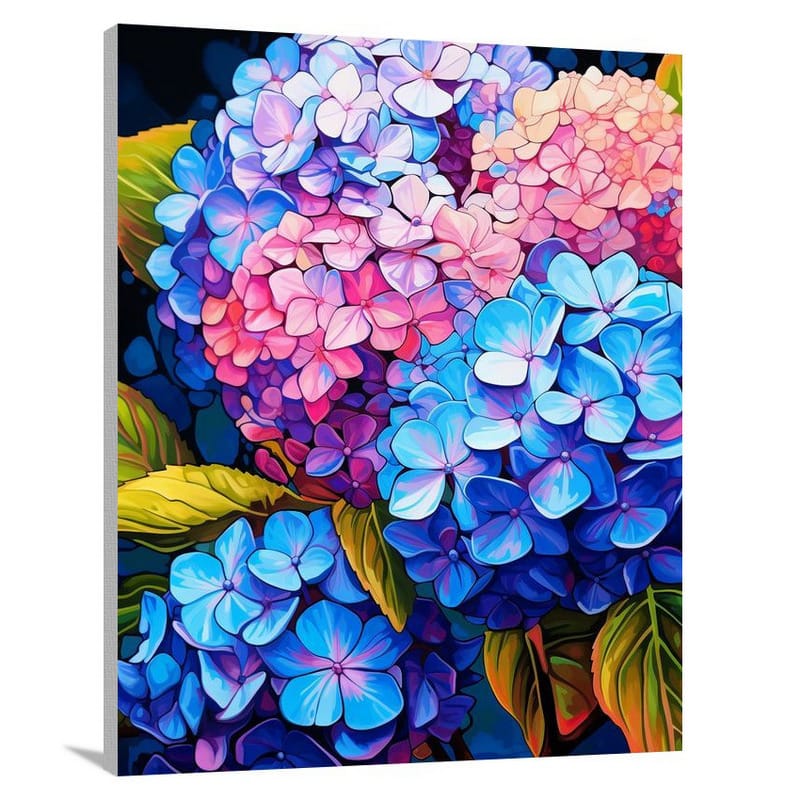 Hydrangea Bloom - Canvas Print
