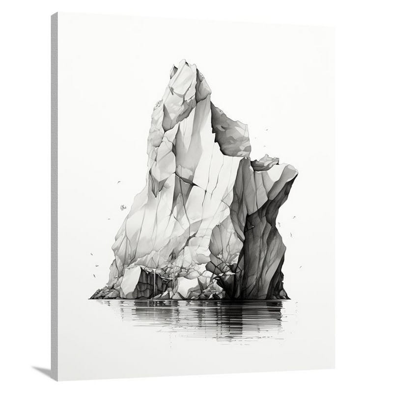 Iceberg's Lament - Canvas Print