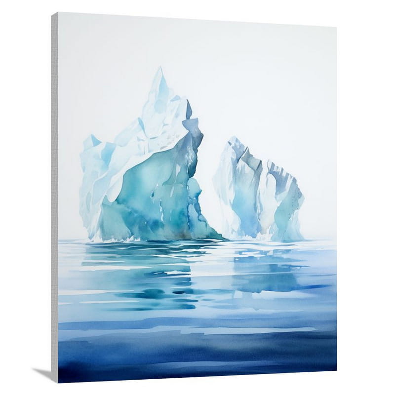 Iceberg Serenade - Canvas Print