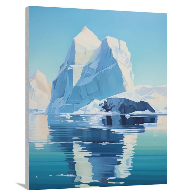 Iceberg Symphony - Pop Art 2 - Canvas Print