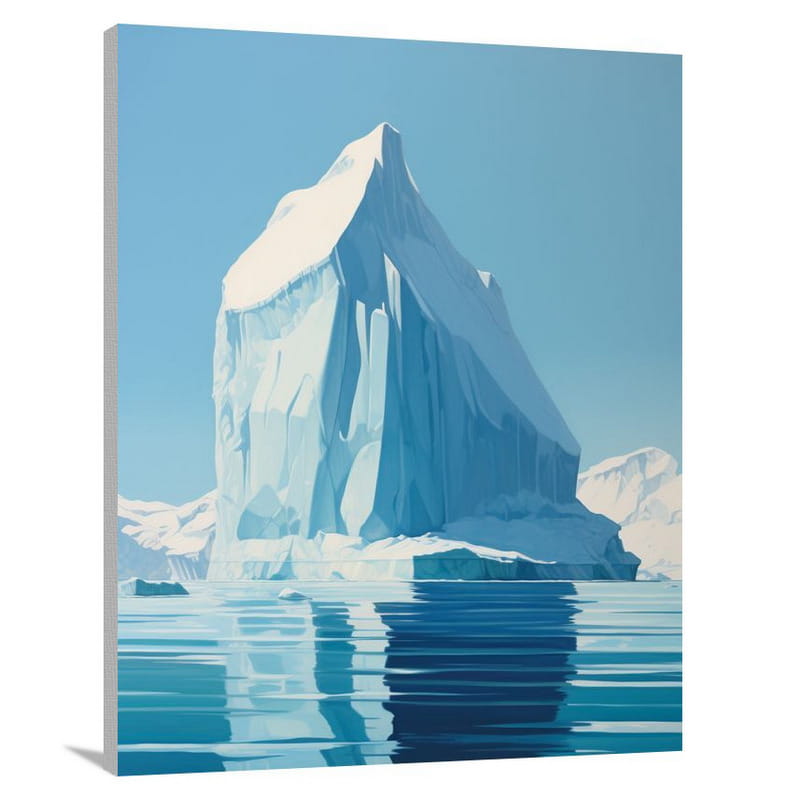 Iceberg Symphony - Pop Art - Canvas Print