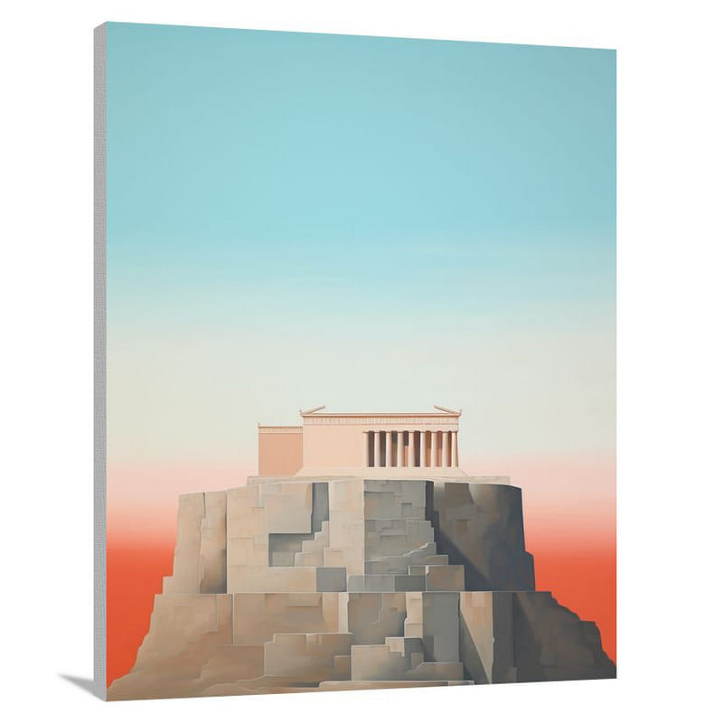 Iconic Splendor: Acropolis - Canvas Print