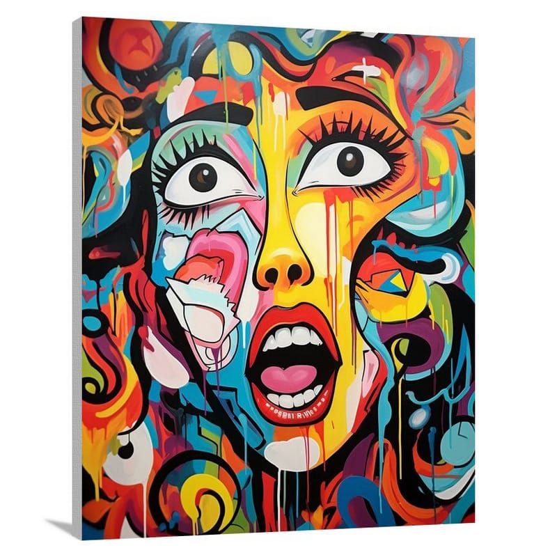 Imagination Unleashed - Pop Art - Canvas Print