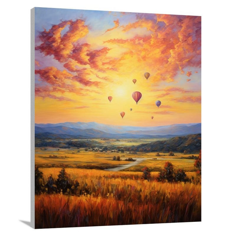 Indiana Sunset - Canvas Print