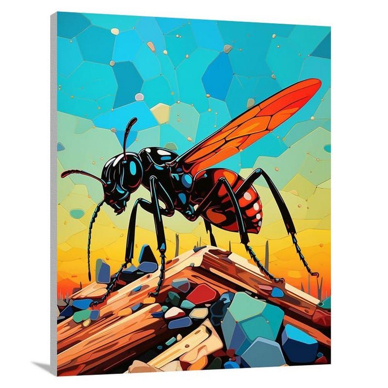 Insect's Burden - Canvas Print